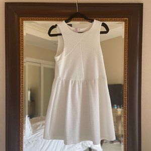 Alya white skater dress - L